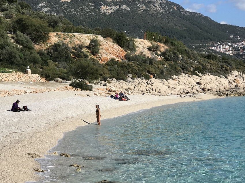 Ocak ayında deniz keyfi