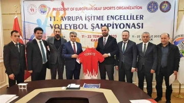 11. Avrupa İşitme Engelliler Voleybol Şampiyonası Karabük’te yapılacak
