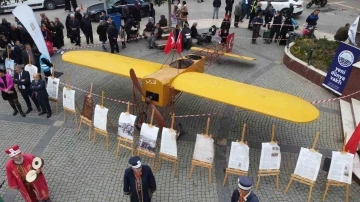 110 yıl önce İstanbul’dan Kudüs’e uçan Edremit Tayyaresi tekrar yapıldı
