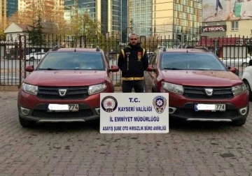 120 saatlik kayıtlar incelendi, 1 yıl önce çalınan araç bulundu