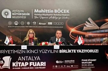 13. Antalya Kitap Fuarı 24 Kasım’da başlıyor
