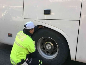 15 Temmuz Demokrasi Otogarı’nda kış lastiği denetimi
