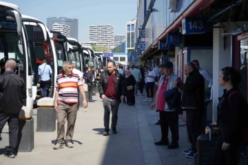 15 Temmuz Demokrasi Otogarında bayram yoğunluğu
