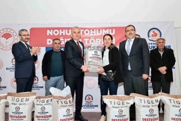 17 ilçede 700 üreticiye 94 ton nohut tohumu dağıtılacak