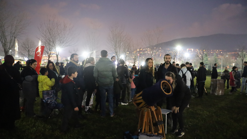 Bursa'da Gökyüzü Gözlem Şenliği