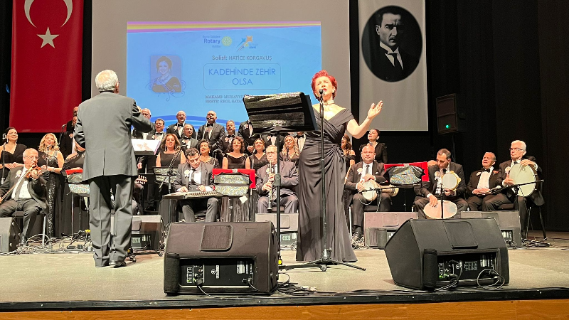 Bursa Gökdere Rotary Kulübü'nden sağlık hizmeti için konser