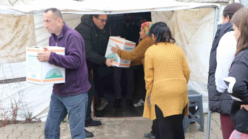 Depremin ikinci yılında Hatay’a destek