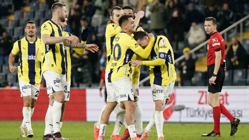 Ziraat Türkiye Kupası: Fenerbahçe: 5 - Erzurumspor FK: