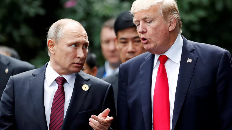 Trump, Putin ile Ukrayna savaşını görüştü