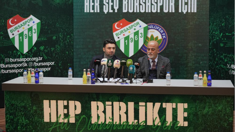 Bursaspor ile Bursa Nilüfer FK arasında önemli anlaşma