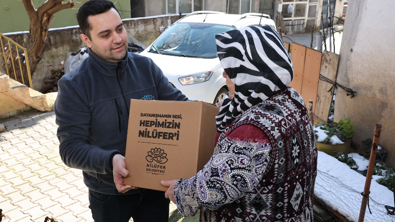 Bursa Nilüfer’de Ramazan dayanışması başladı!