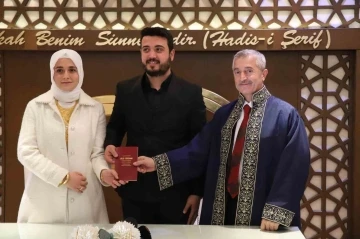 2023 yılının nikah rekoru Şahinbey’de
