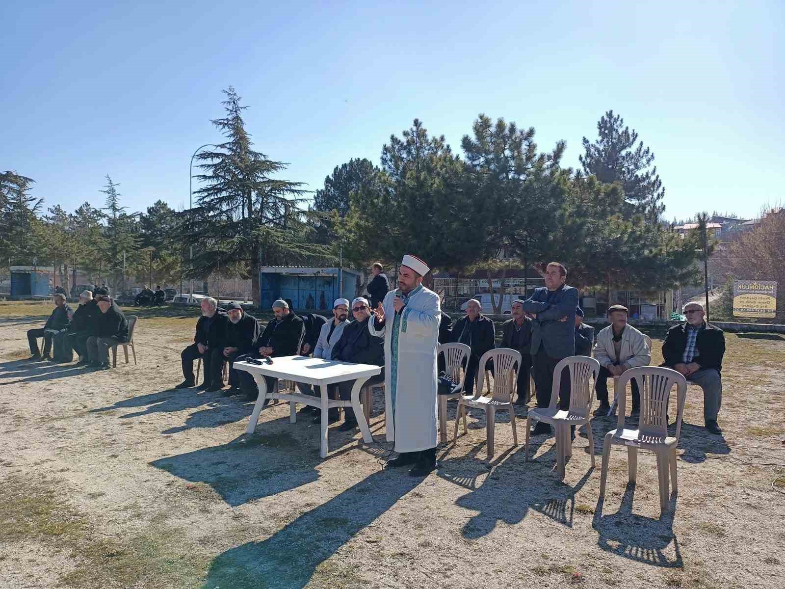 Konya’da yağmur duası yapıldı
