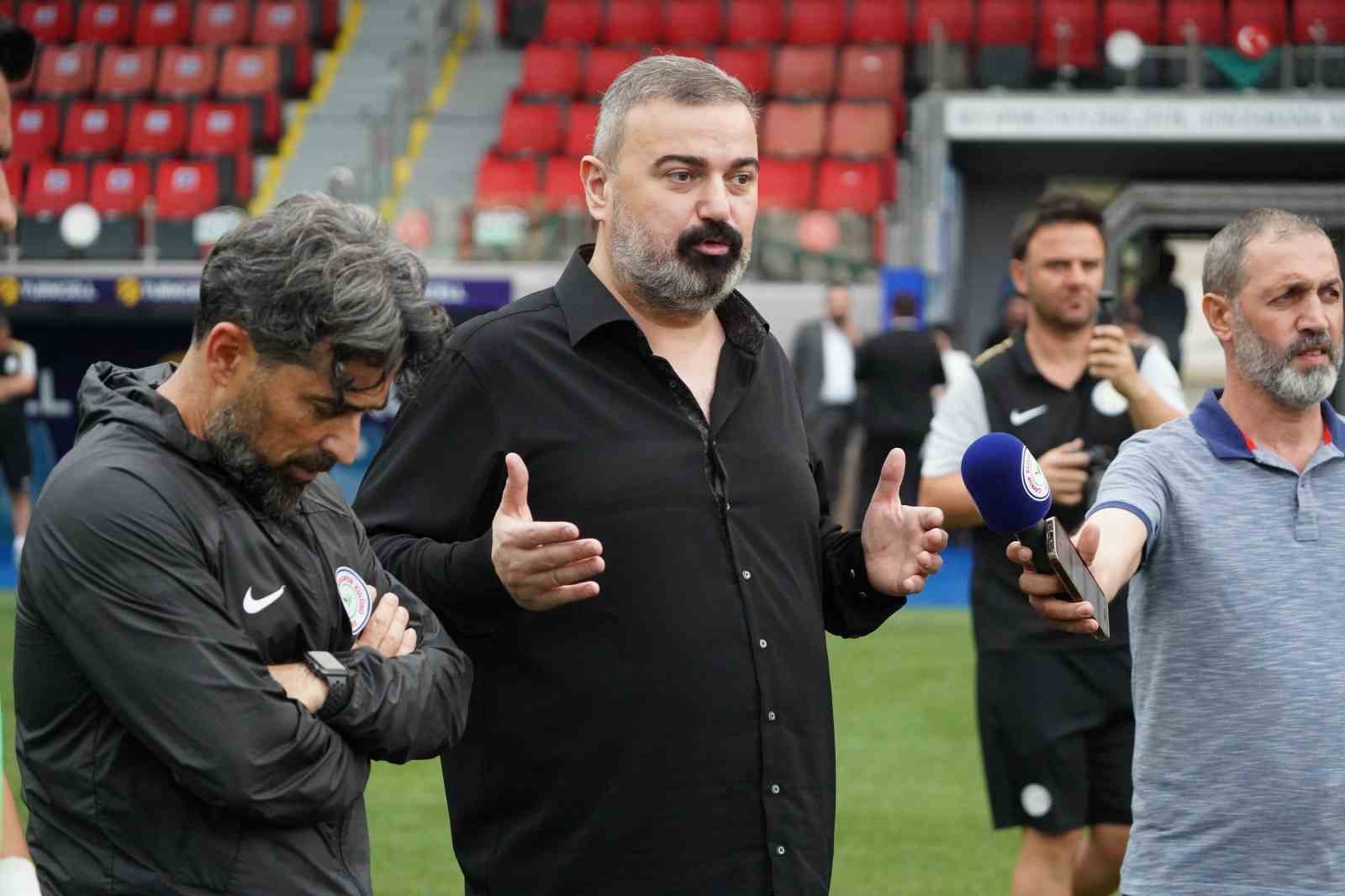 İbrahim Turgut: "Rizespor’un hakkıyla galip gelmesine izin verilmemiştir"
