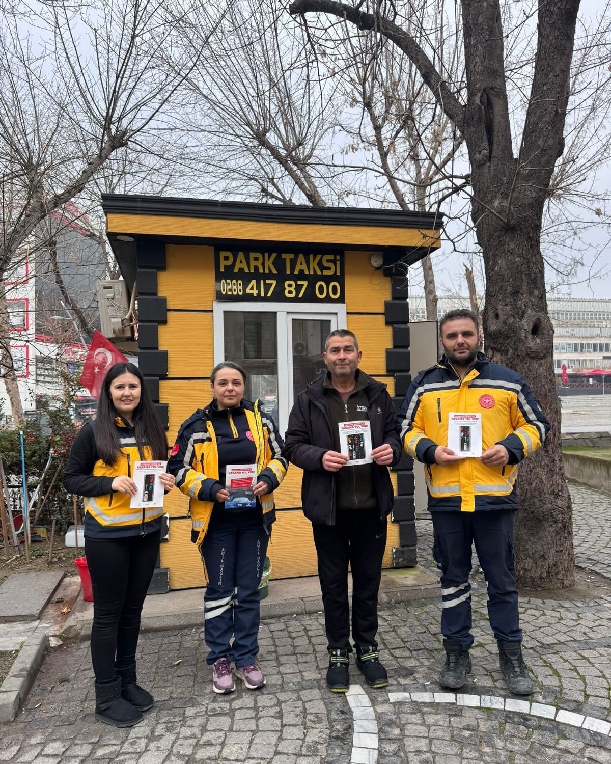 Kırklareli’nde "Fermuar sistemi ile yaşama yol ver" kampanyası
