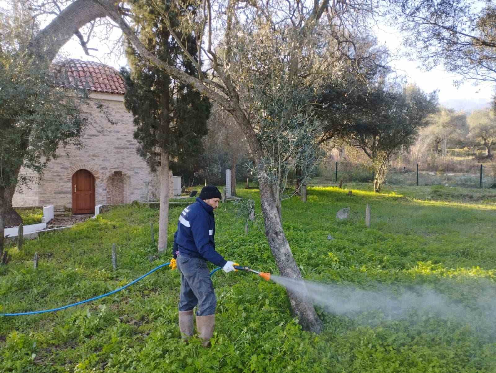 Aydınbey Türbesi bakıma alındı
