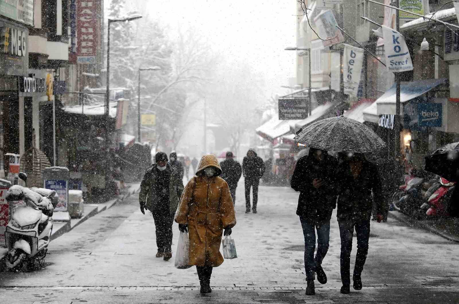 Bursa Valiliği’nden kar uyarısı