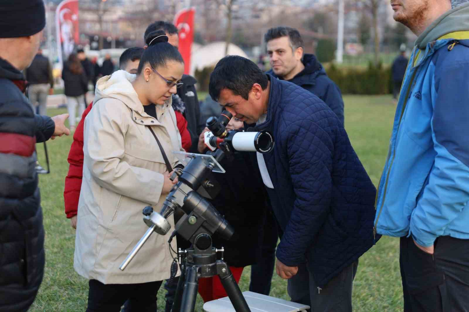 Büyükşehir’den gökyüzü gözlem şenliği
