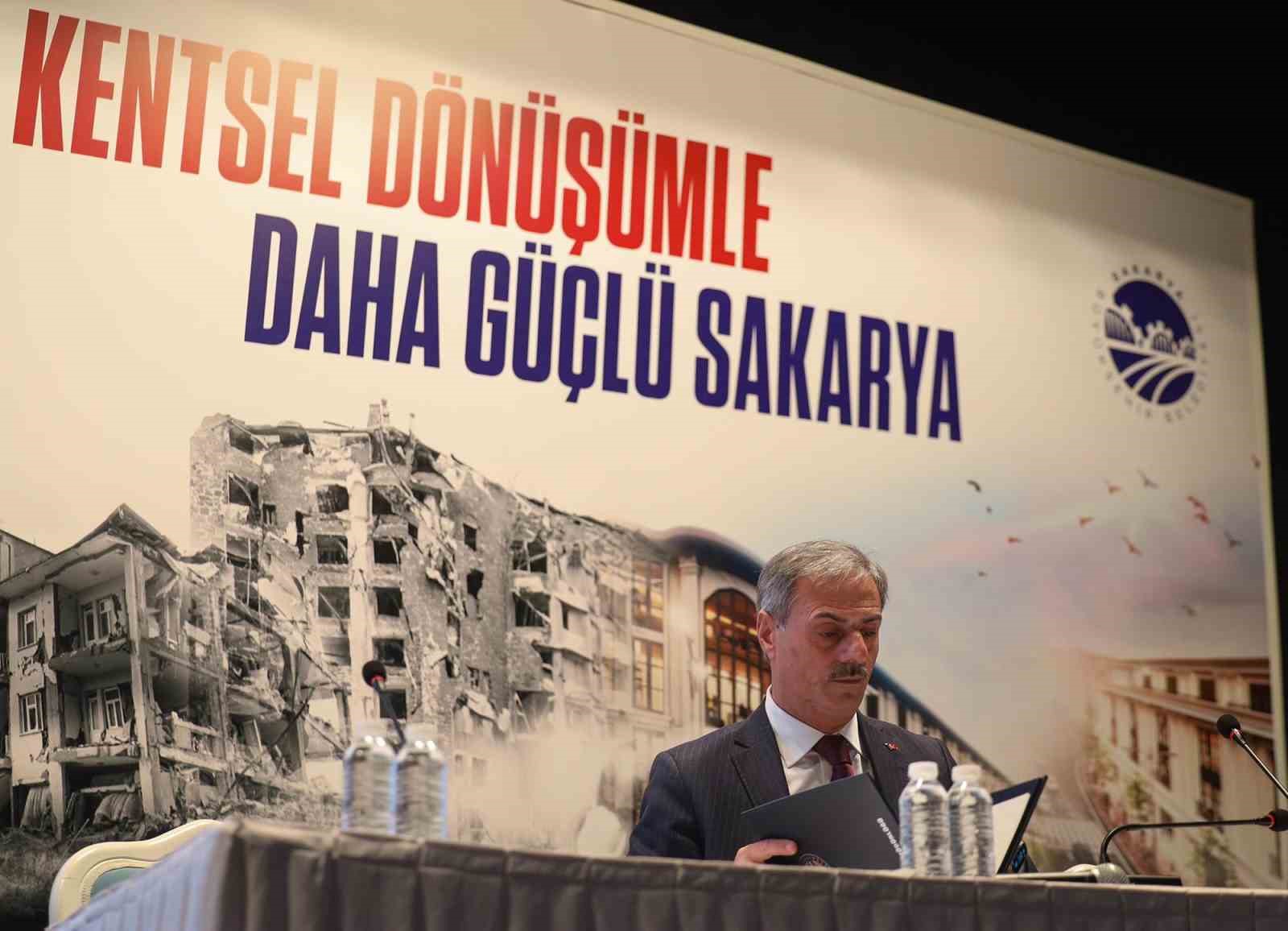 Başkan Alemdar: "Kentsel dönüşüm Sakarya’nın beka meselesidir"
