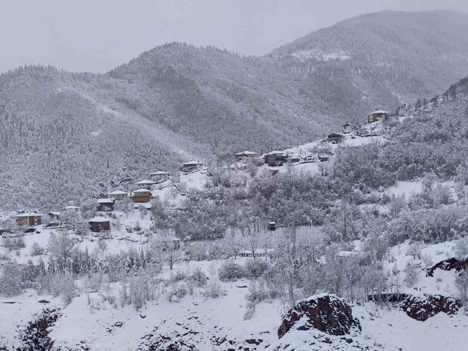 Ordu’nun 11 ilçesinde eğitime kar engeli
