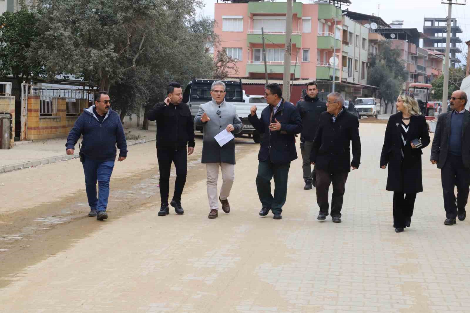 Nazilli Belediyesi Şirinevler Mahallesi’ndeki çalışmalarını sürdürüyor
