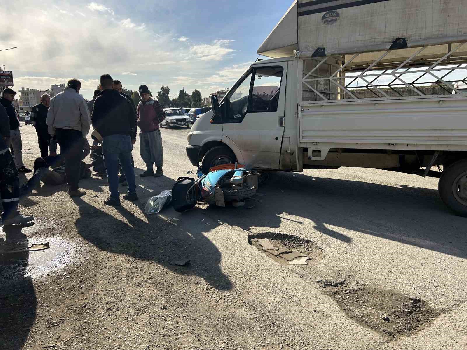 Tarsus’ta trafik kazası 1 yaralı
