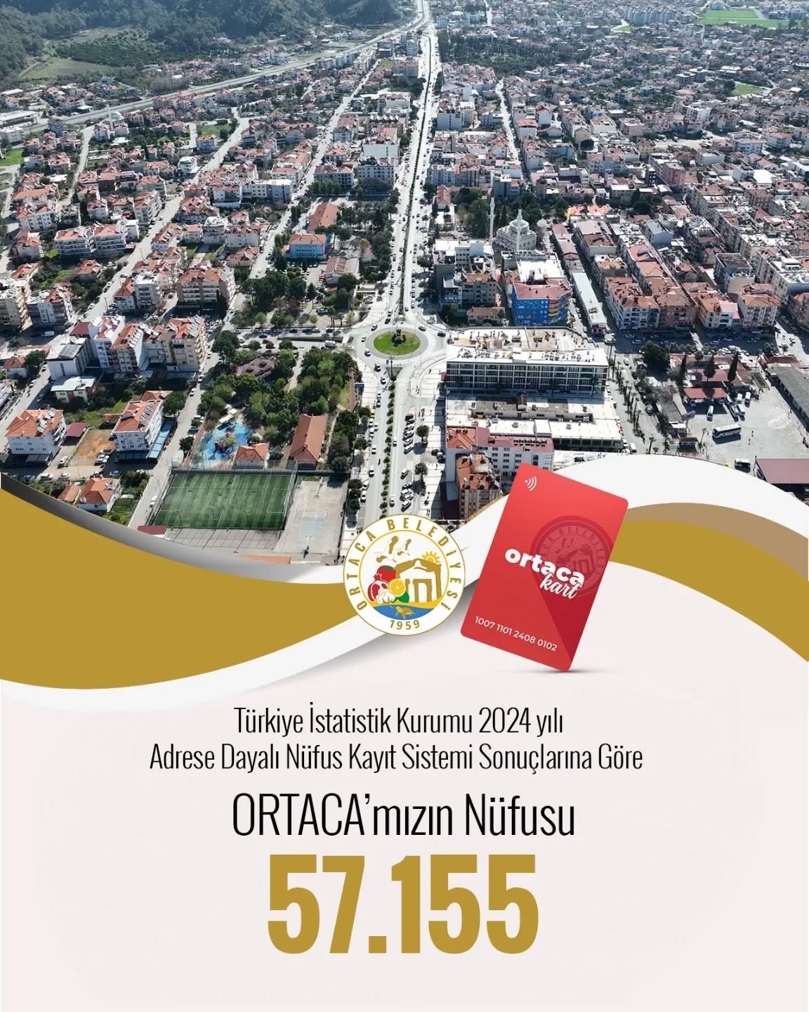 Ortaca’nın nüfusu 55 bin 177’ye yükseldi
