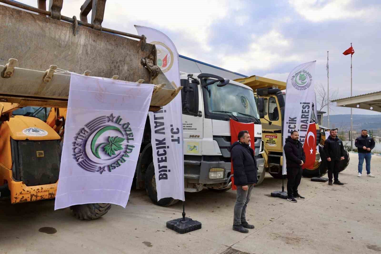 Bilecik’te şantiye açılışları gerçekleşti
