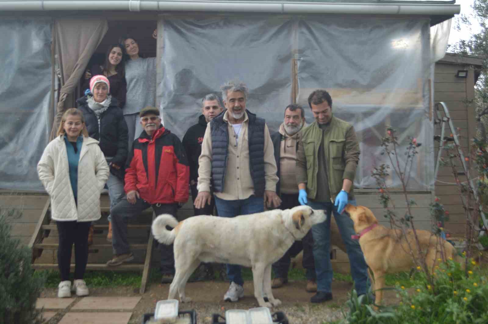 Sokak hayvanları için örnek imece
