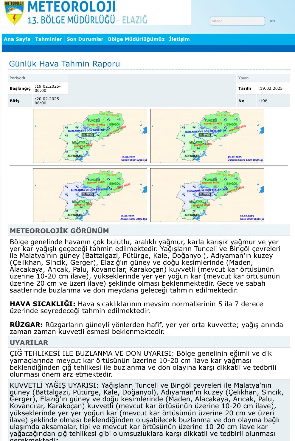 Meteorolojiden 5 il için kuvvetli kar yağışı uyarısı
