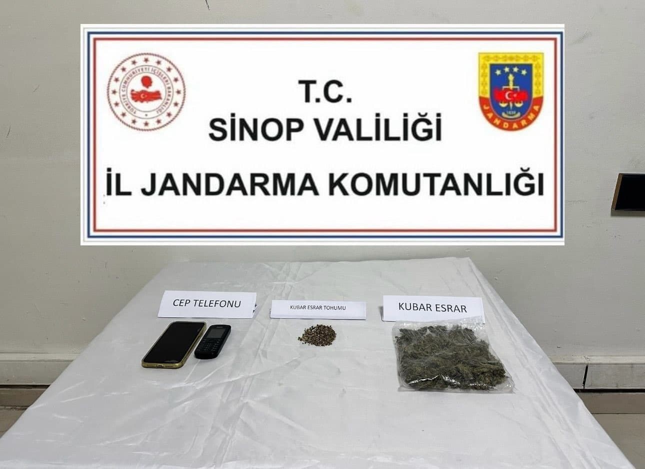 Sinop’ta uyuşturucu operasyonu: 7 gözaltı
