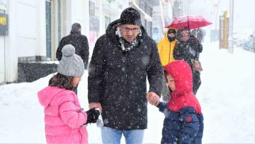 Muş’ta okullar tatil edildi
