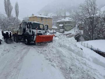 Şırnak’ta kardan kapanan köy yolları ulaşıma açılıyor
