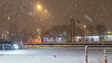 İstanbul’da kar geçişleri devam ediyor
