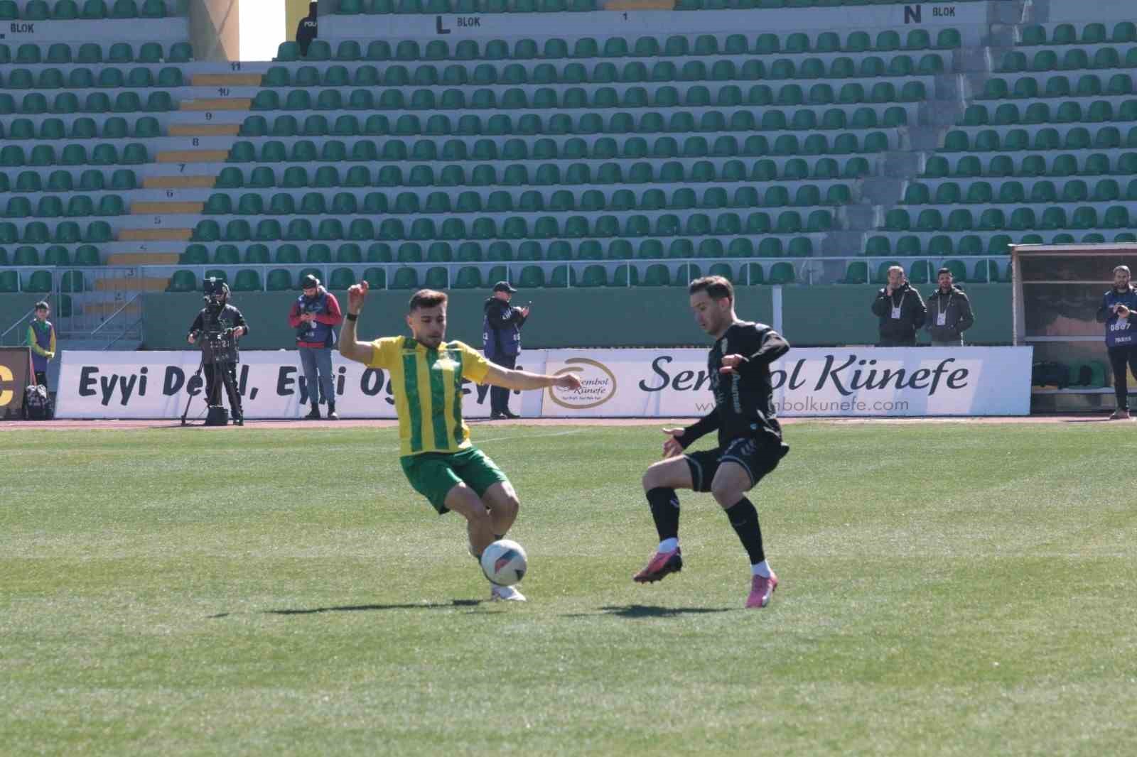 Trendyol 1. Lig: Şanlıurfaspor: 0 - Kocaelispor: 0
