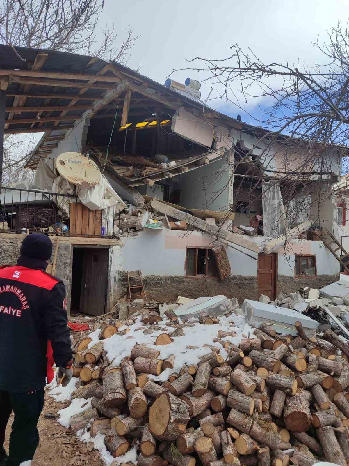 Kahramanmaraş’ta tüp patlaması
