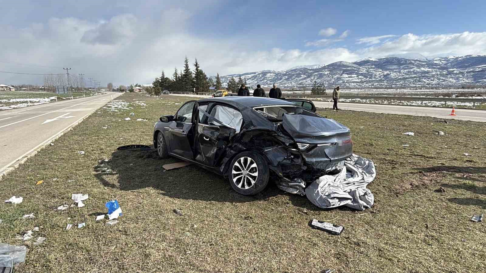 Tokat’ta trafik kazası: 5 yaralı
