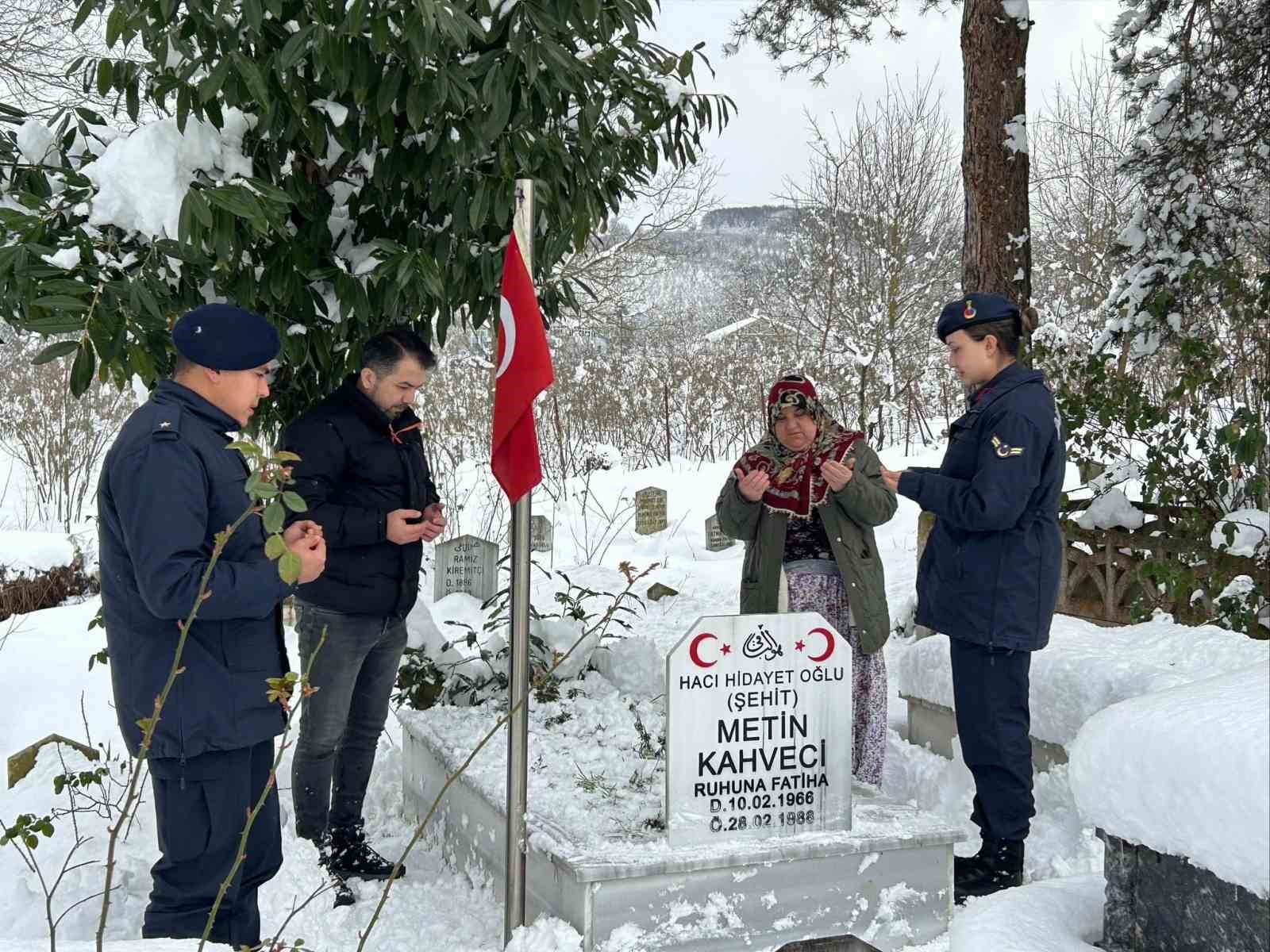 Jandarma şahit ailesini unutmadı
