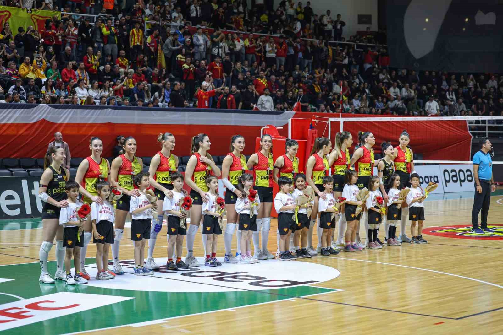 Göztepe Voleybol’un yarı finaldeki fikstürü belli oldu