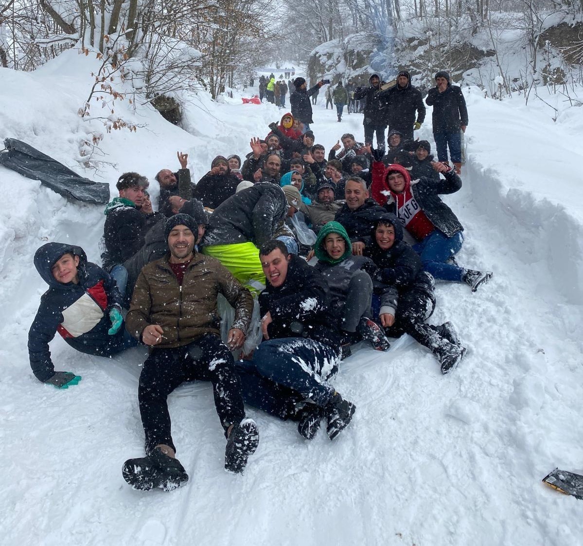 Ordu’da kış, eğlenceye dönüştü
