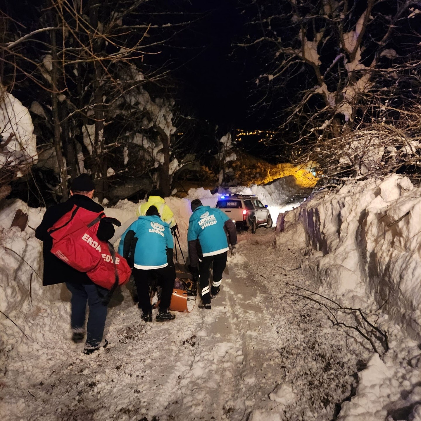 Sinop’ta sağlıkçılar hastalar için seferber oldu
