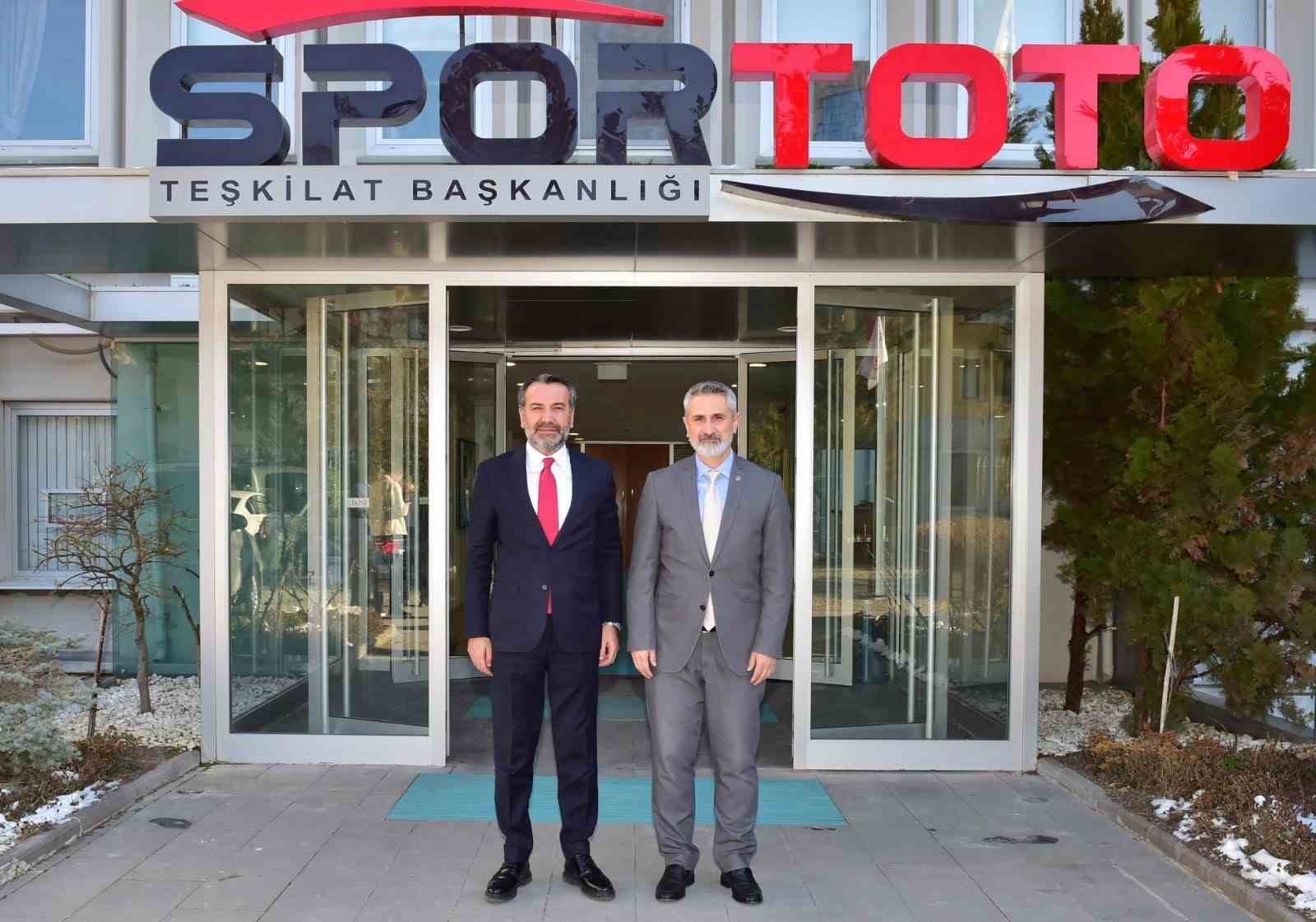 Başkan Şerifoğulları, Spor Toto ile protokol imzaladı
