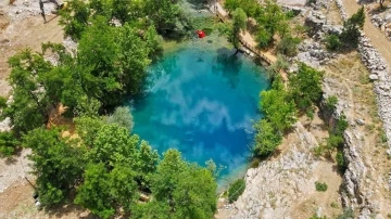 250 metre aşağı inilen suyun dibi bulunamıyor
