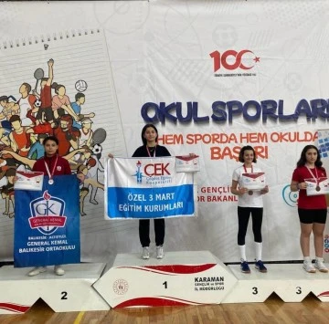 3 Mart Eğitim Kurumları öğrencileri spor alanında da fark yaratıyor 