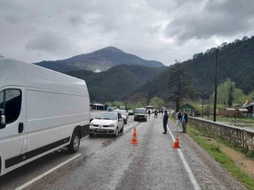 4 öğretmene mezar olan bölgede yine heyelan yaşandı