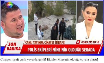 Kocası canlı yayında itiraf etti, Mine’nin cesedi çuvalın içinden çıktı