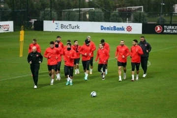 A Milli Futbol Takımı, Almanya maçı hazırlıklarına başladı
