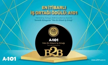 A101’e B2B Excellence Awards’da en itibarlı iş ortağı ödülü
