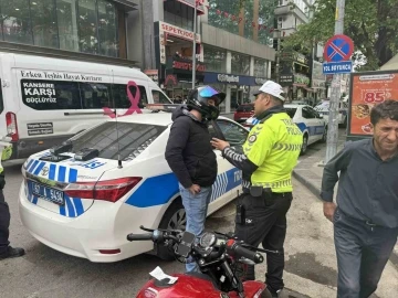 Abartı egzozdan yakayı ele verdi, ‘Çekiciye verecek param yok’ diyerek tepki gösterdi
