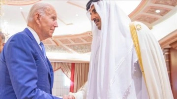 ABD Başkanı Biden ve Katar Emiri Al Sani, Gazze'yi görüştü